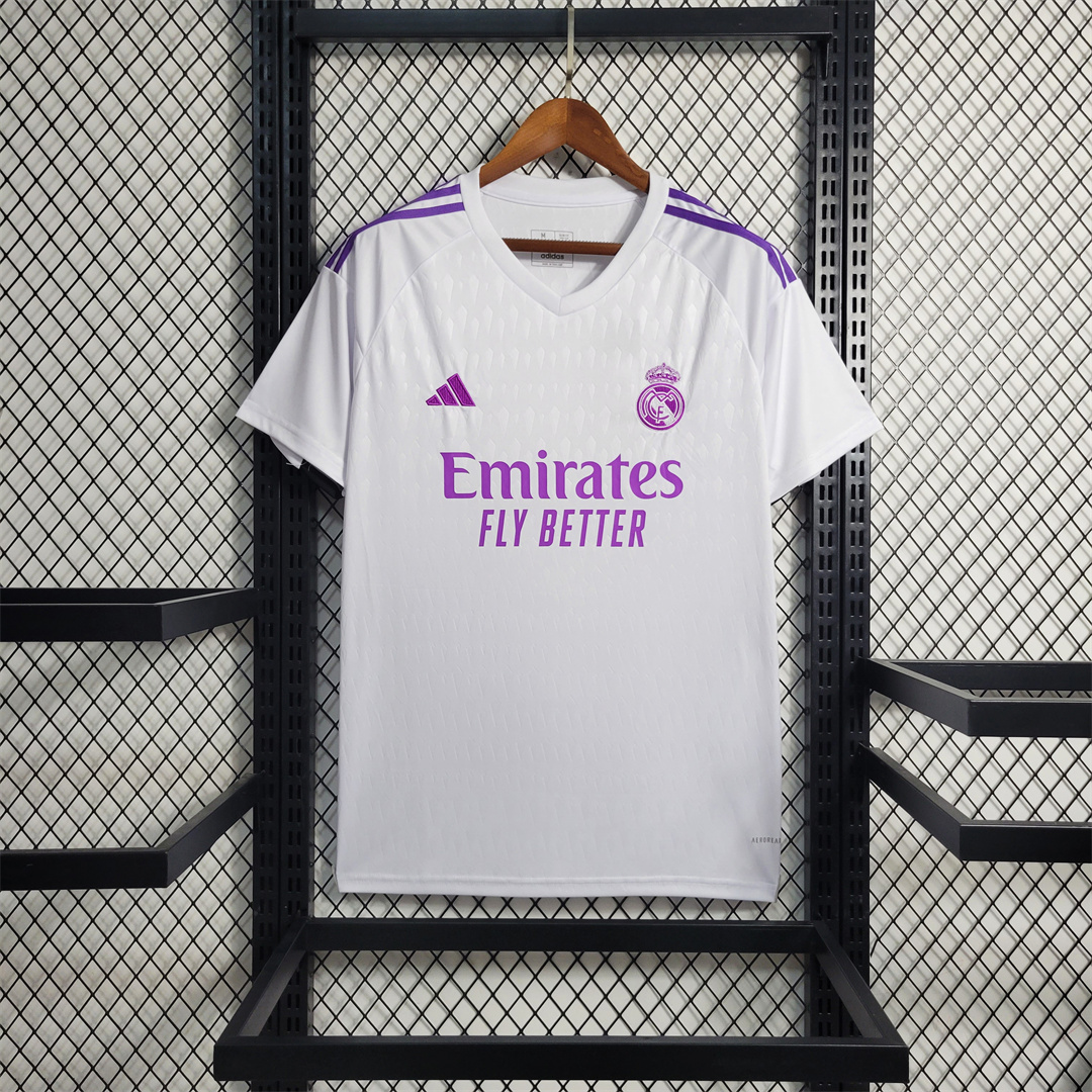 Real Madrid 23-24 White Goalkeeper Jersey - Fans Version